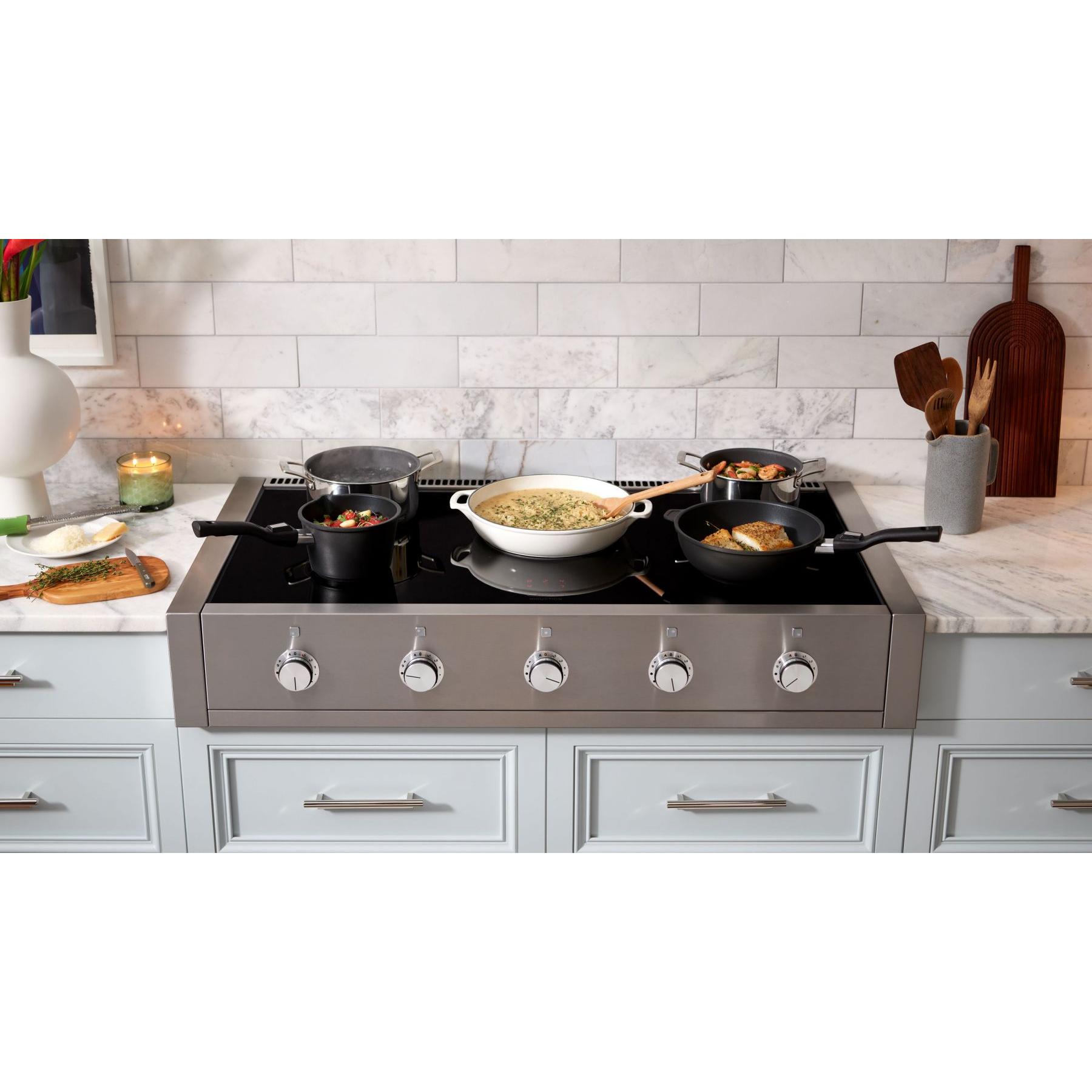 AGA 36-inch Built-in Induction Rangetop AMC36INRTSS IMAGE 4