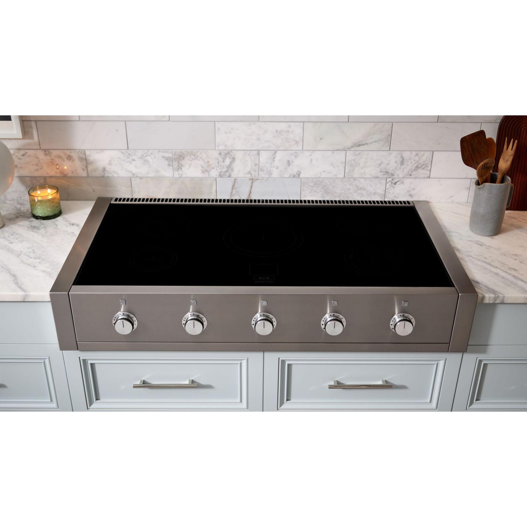 AGA 36-inch Built-in Induction Rangetop AMC36INRTSS IMAGE 5