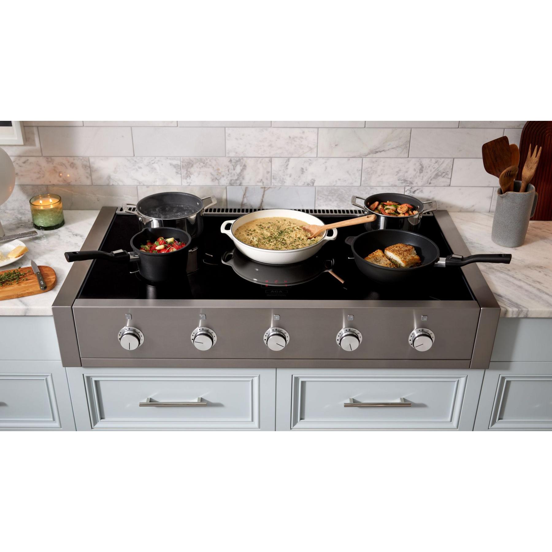 AGA 36-inch Built-in Induction Rangetop AMC36INRTSS IMAGE 6