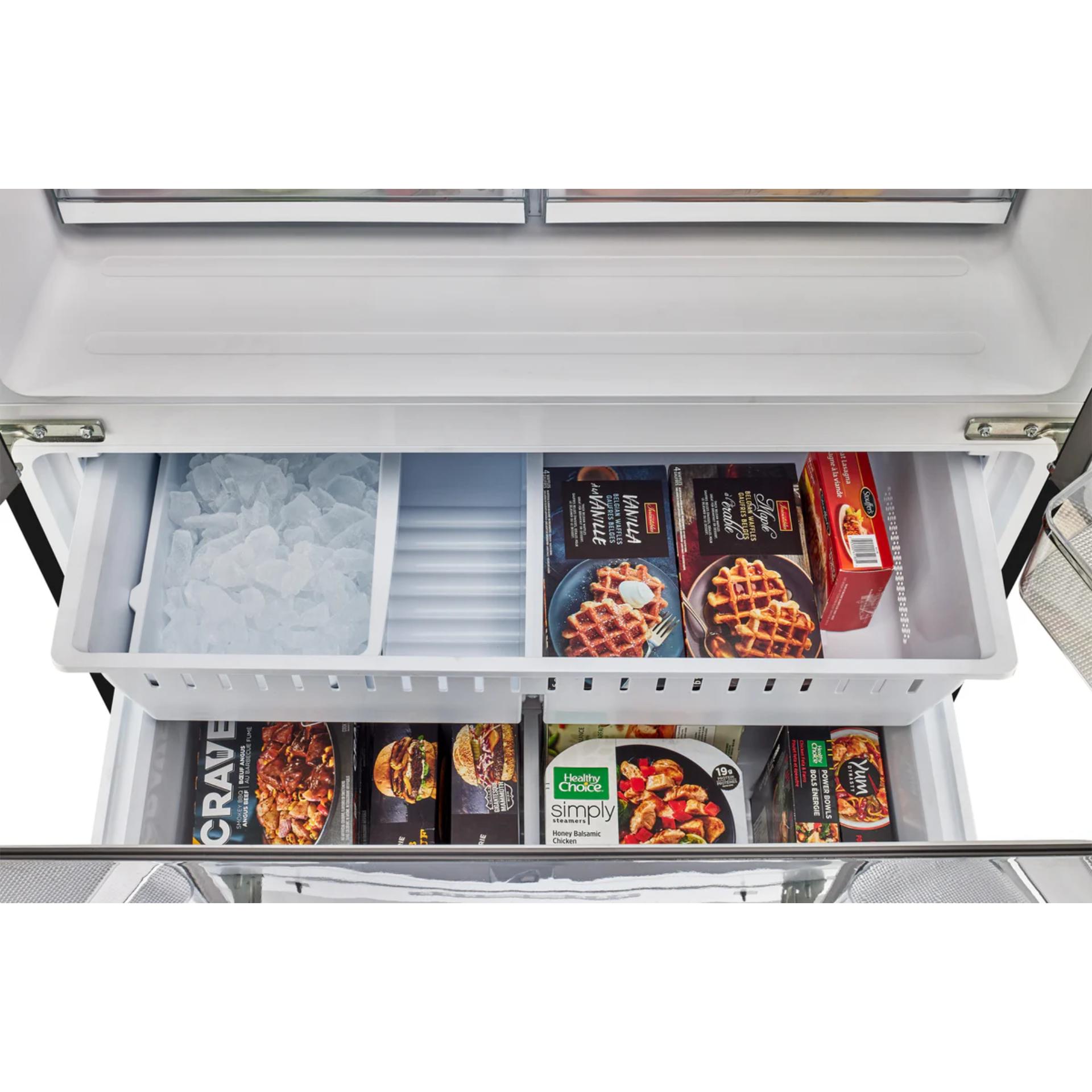 Unique Appliances 21.4 cu. ft. French 3-Door Refrigerator with Automatic Ice Maker UGP-595L B AC IMAGE 11