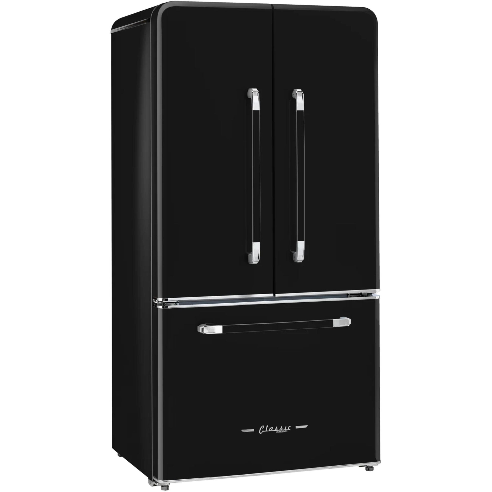 Unique Appliances 21.4 cu. ft. French 3-Door Refrigerator with Automatic Ice Maker UGP-595L B AC IMAGE 1