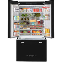 Unique Appliances 21.4 cu. ft. French 3-Door Refrigerator with Automatic Ice Maker UGP-595L B AC IMAGE 2