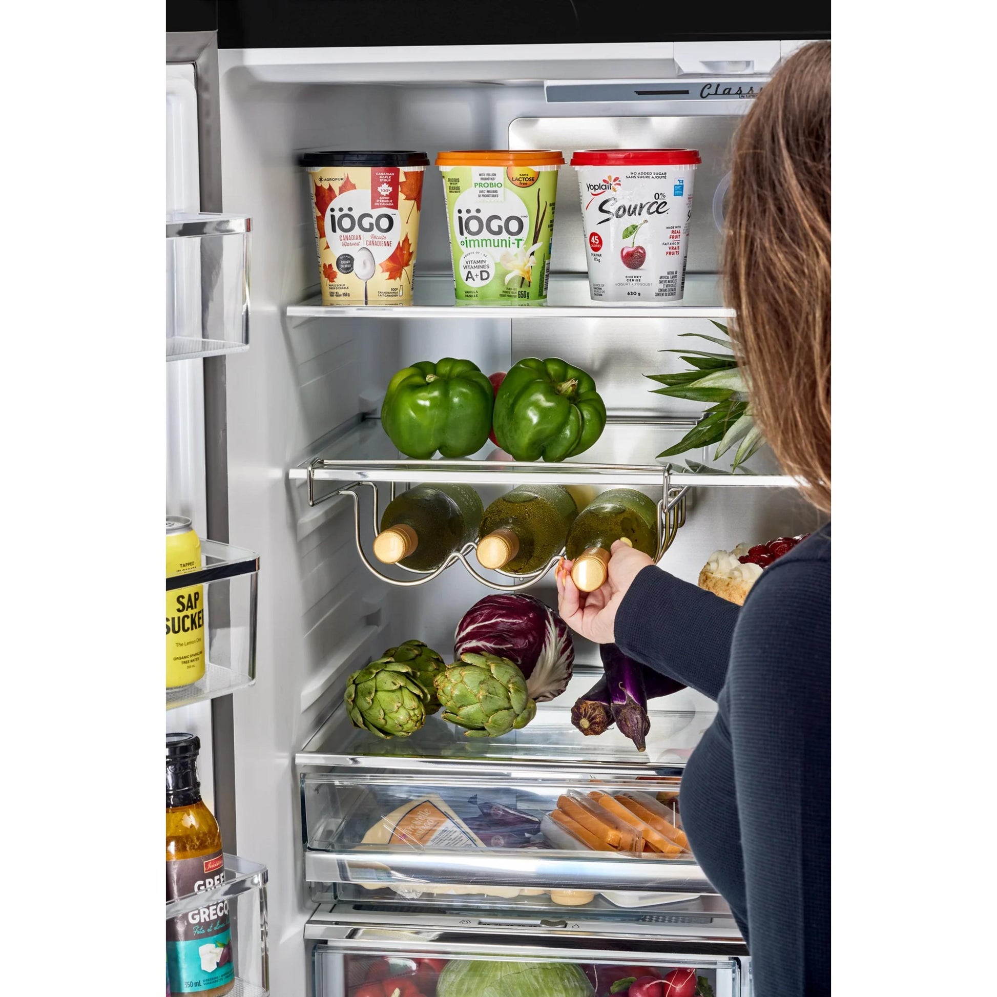 Unique Appliances 21.4 cu. ft. French 3-Door Refrigerator with Automatic Ice Maker UGP-595L B AC IMAGE 6