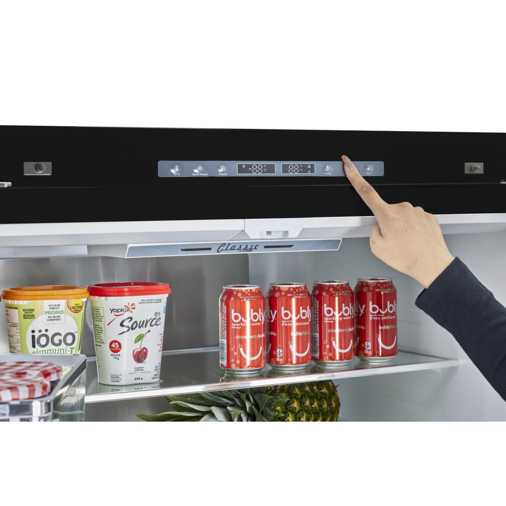 Unique Appliances 21.4 cu. ft. French 3-Door Refrigerator with Automatic Ice Maker UGP-595L B AC IMAGE 9