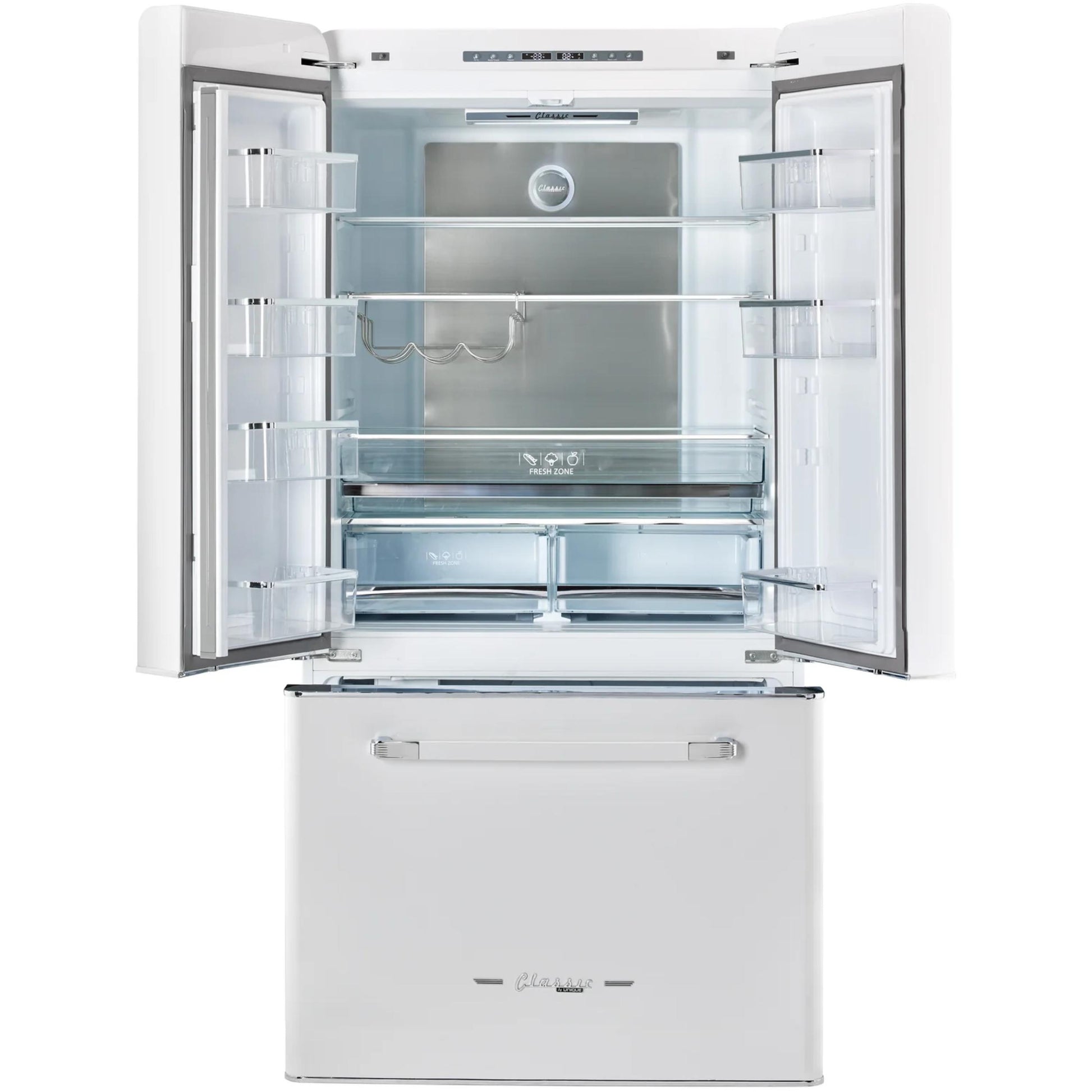 Unique Appliances 21.4 cu. ft. French 3-Door Refrigerator with Automatic Ice Maker UGP-595L W AC IMAGE 3