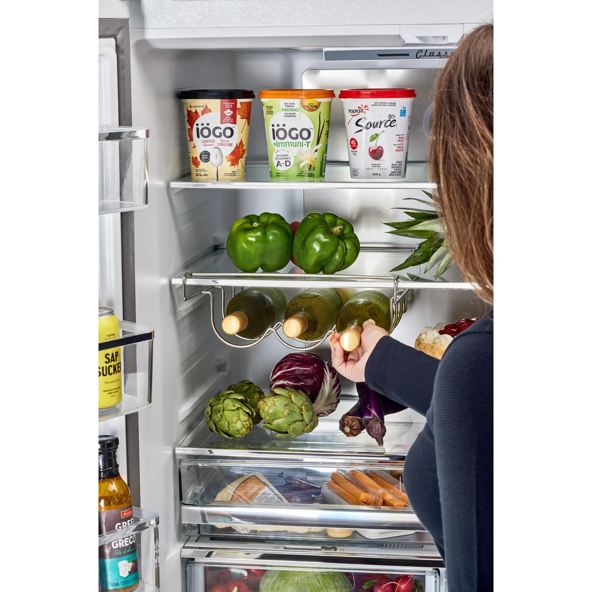 Unique Appliances 21.4 cu. ft. French 3-Door Refrigerator with Automatic Ice Maker UGP-595L W AC IMAGE 4