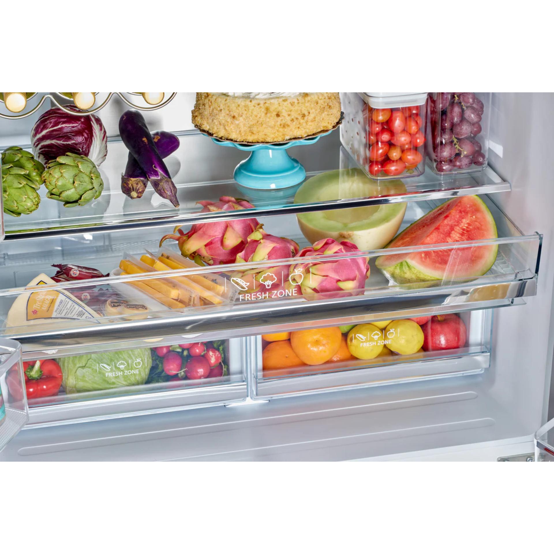 Unique Appliances 21.4 cu. ft. French 3-Door Refrigerator with Automatic Ice Maker UGP-595L W AC IMAGE 5