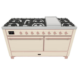 iLVE 60-inch Freestanding Dual Fuel Range UM15FDQNS3AWP IMAGE 1