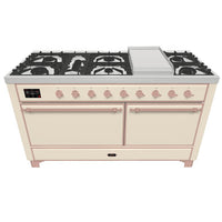 iLVE 60-inch Freestanding Dual Fuel Range UM15FDQNS3AWP IMAGE 1