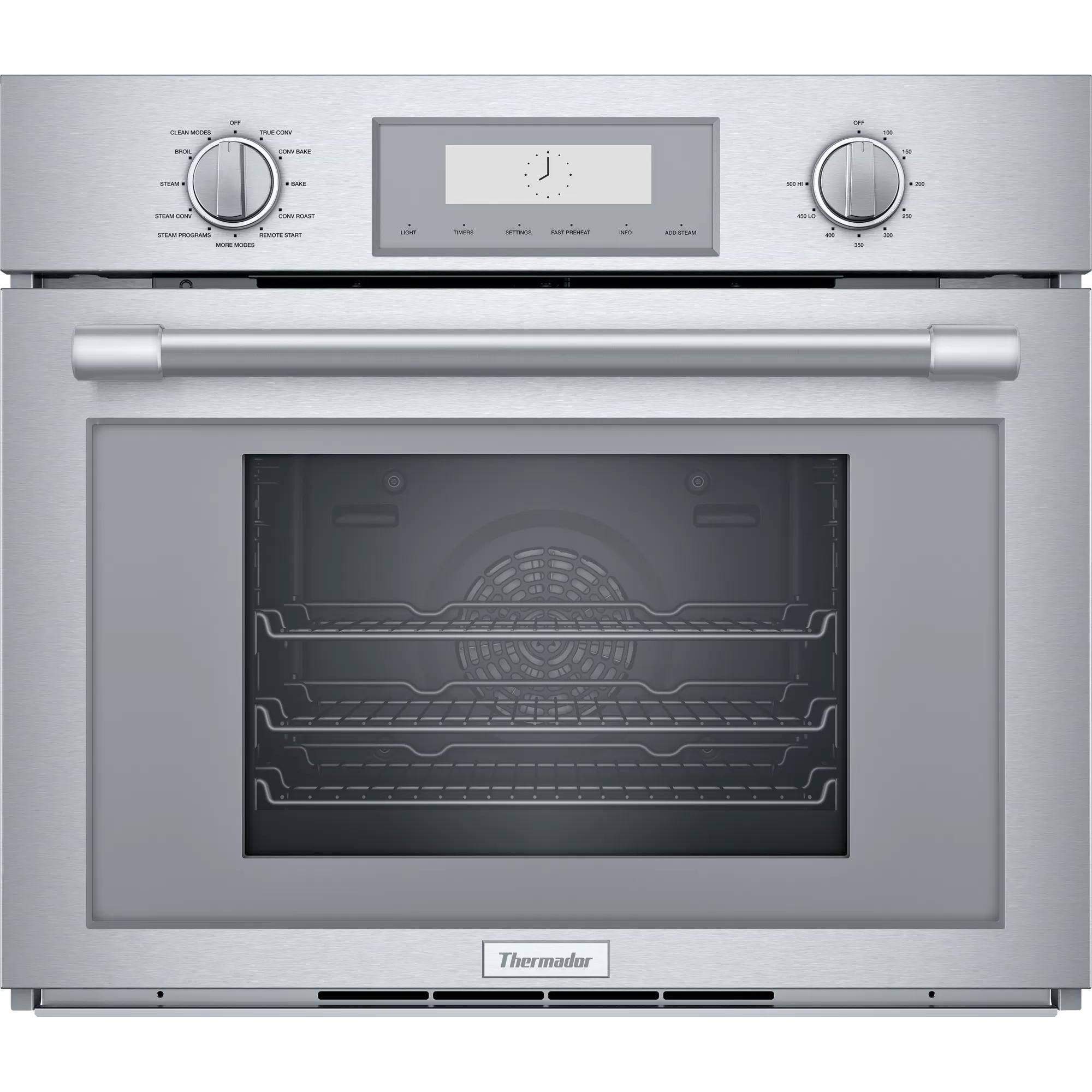 Thermador 30-inch, 2.8 cu. ft. Built-in Single Wall Oven with Steam Convection PODS301B IMAGE 1