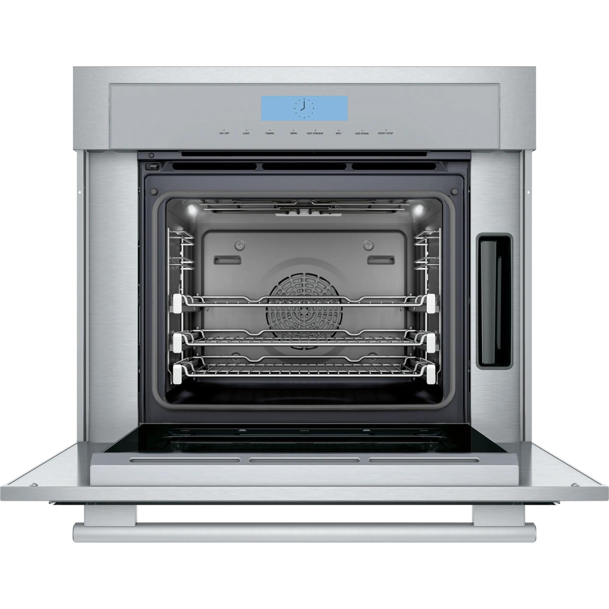 Thermador 30-inch, 2.8 cu. ft. Built-in Single Wall Oven with Steam Convection MEDS301BS IMAGE 2