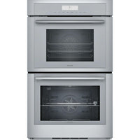 Thermador 30-inch, 7.3 cu. ft. Built-in Double Wall Oven with Steam Convection MEDS302BS IMAGE 1