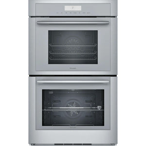 Thermador 30-inch, 7.3 cu. ft. Built-in Double Wall Oven with Steam Convection MEDS302BS IMAGE 1
