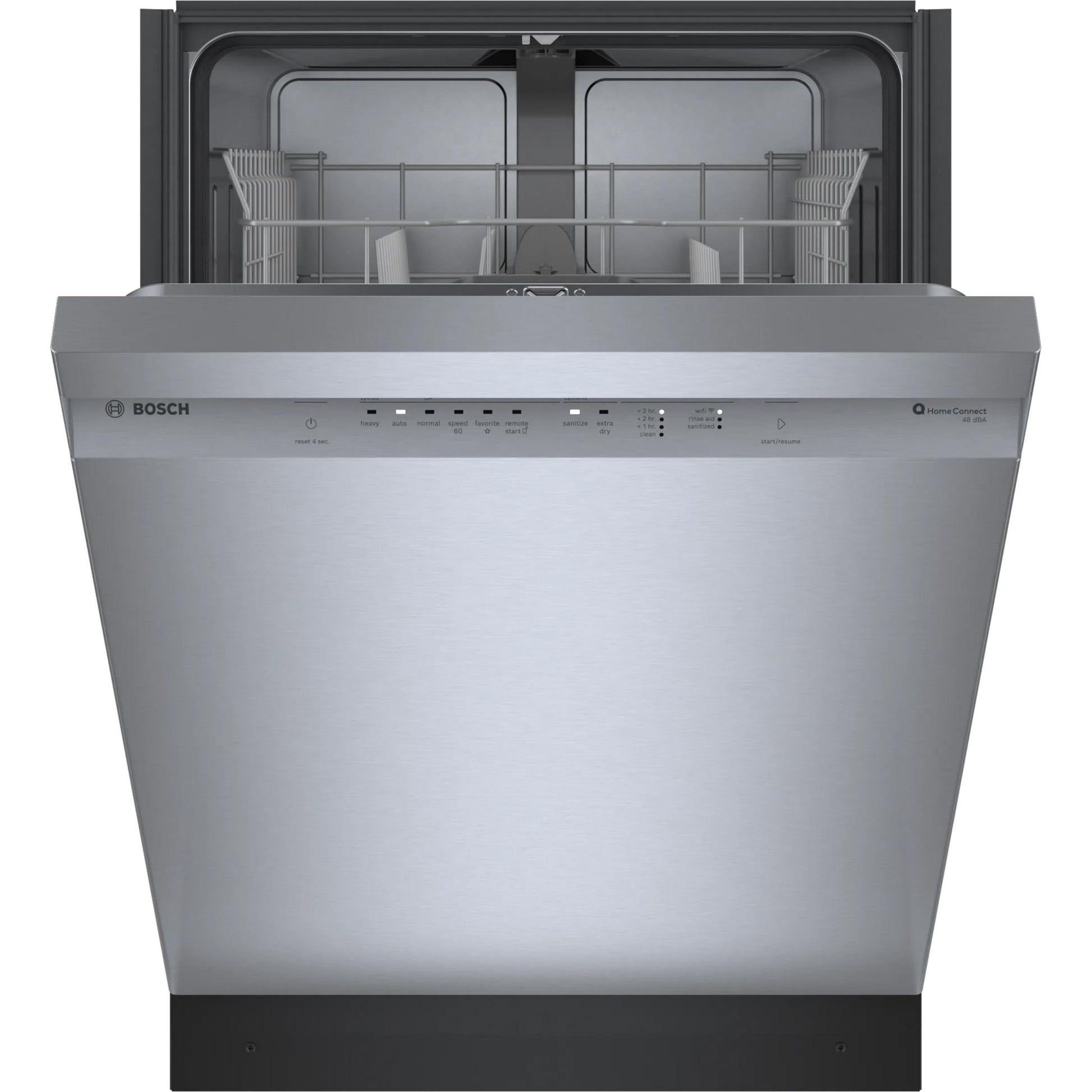Bosch 24-inch 300 Series Dishwasher with anti-fingerprint SHE41CM5N IMAGE 2