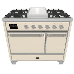 iLVE 40-inch Freestanding Dual Fuel Range with European Convection UMD10FDQNS3AWCLP IMAGE 1