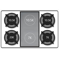 iLVE 40-inch Freestanding Dual Fuel Range with European Convection UMD10FDQNS3BKB IMAGE 5
