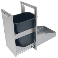 Alfresco Trash Center with Single Bin AXE-TC-SC-S3002 IMAGE 2