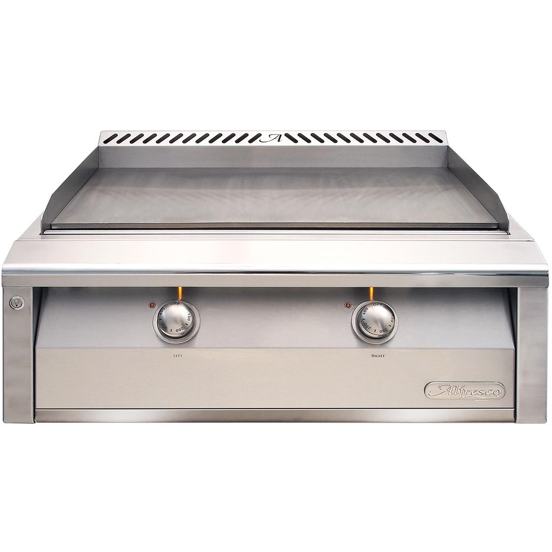 Alfresco Dual-Zone™ Griddle with Cart AXE-30GTC-NG IMAGE 2