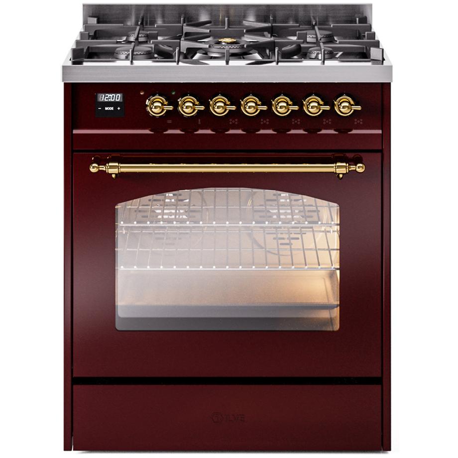 iLVE 30-inch Freestanding Dual Fuel Range UP30NMPBUGLP IMAGE 1