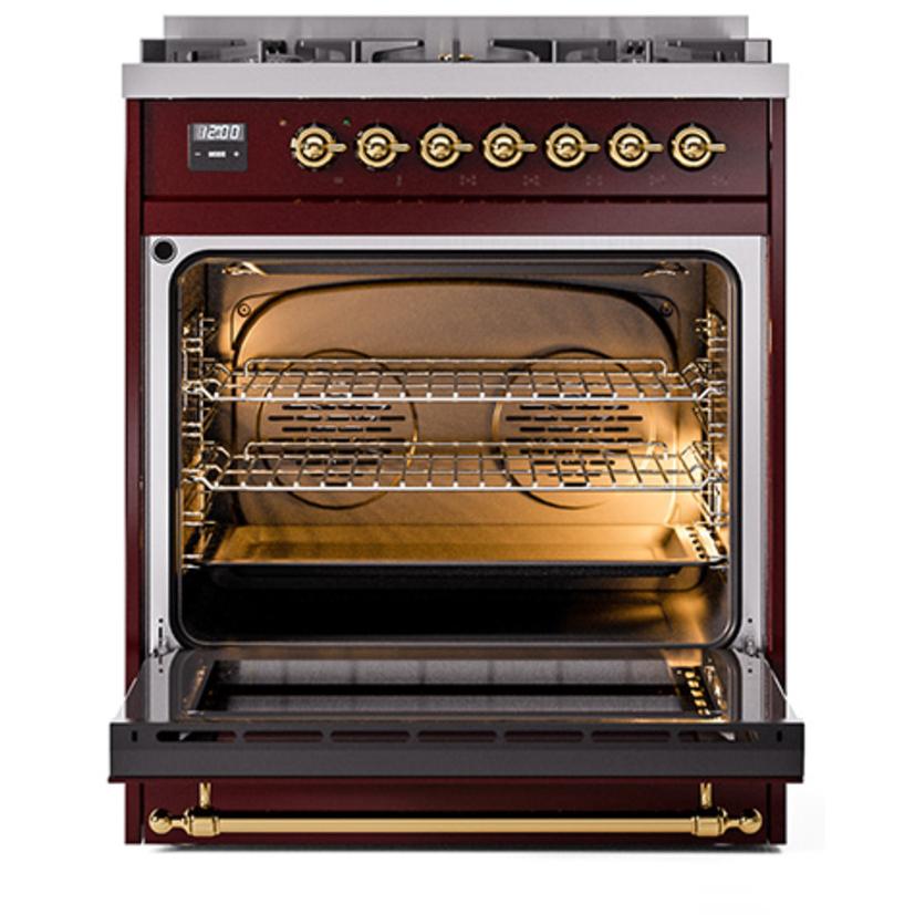 iLVE 30-inch Freestanding Dual Fuel Range UP30NMPBUGLP IMAGE 3