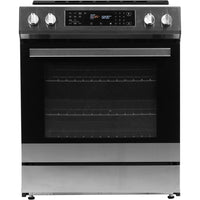 Danby 30-inch Slide-in Induction Range with True European Convection DIRC300BSSC IMAGE 1