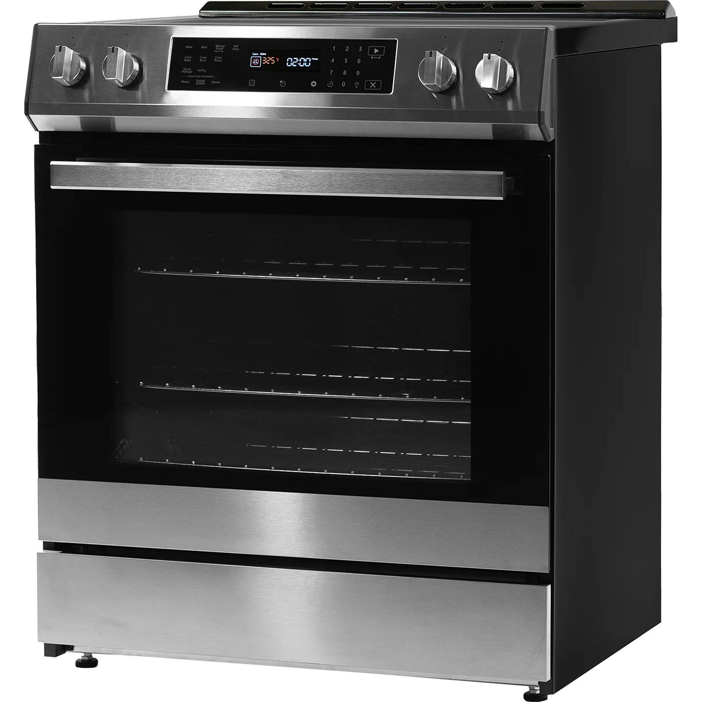 Danby 30-inch Slide-in Induction Range with True European Convection DIRC300BSSC IMAGE 3