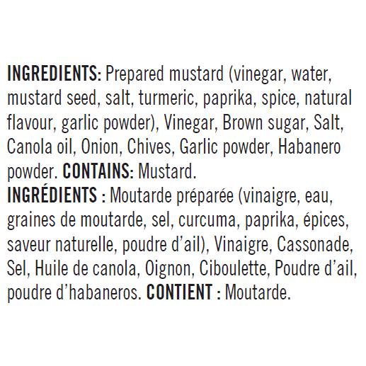 The Great Canadian Sauce Co. Ballpark Boom Habenero Mustard Sauce BALLPARKBOOM IMAGE 2