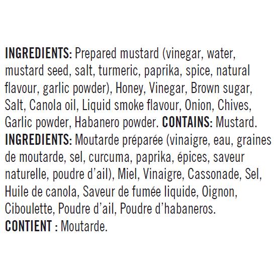 The Great Canadian Sauce Co. Smoked Honey Mustard Sauce HONEYMUSTARD IMAGE 2