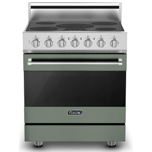 Viking 30-inch Freestanding Electric Range with Vari-Speed Dual Flow™ Convection CRVER3301-5BEU IMAGE 1