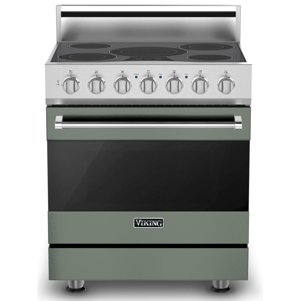 Viking 30-inch Freestanding Electric Range with Vari-Speed Dual Flow™ Convection CRVER3301-5BEU IMAGE 1