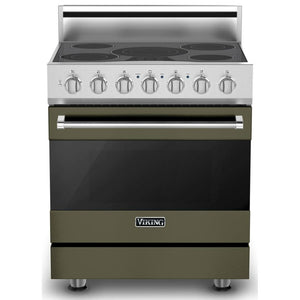 Viking 30-inch Freestanding Electric Range with Vari-Speed Dual Flow™ Convection CRVER3301-5BMA IMAGE 1