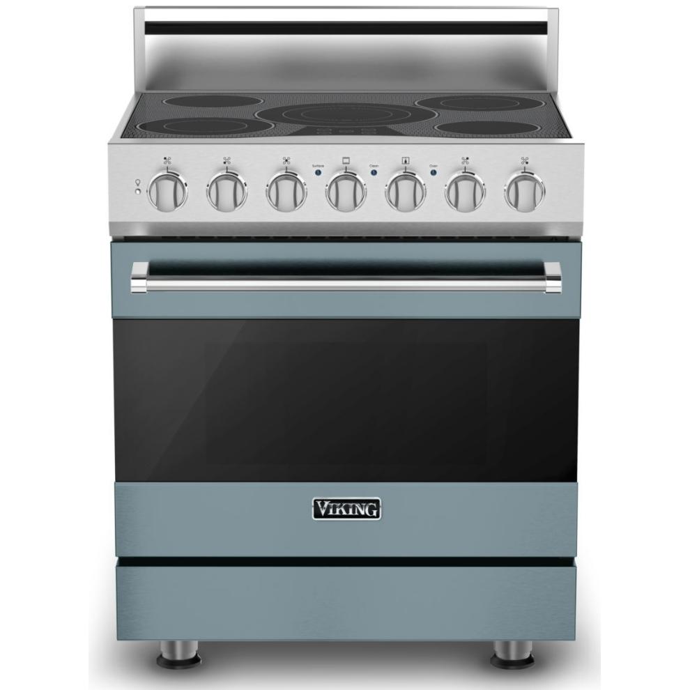 Viking 30-inch Freestanding Electric Range with Vari-Speed Dual Flow™ Convection CRVER3301-5BNS IMAGE 1