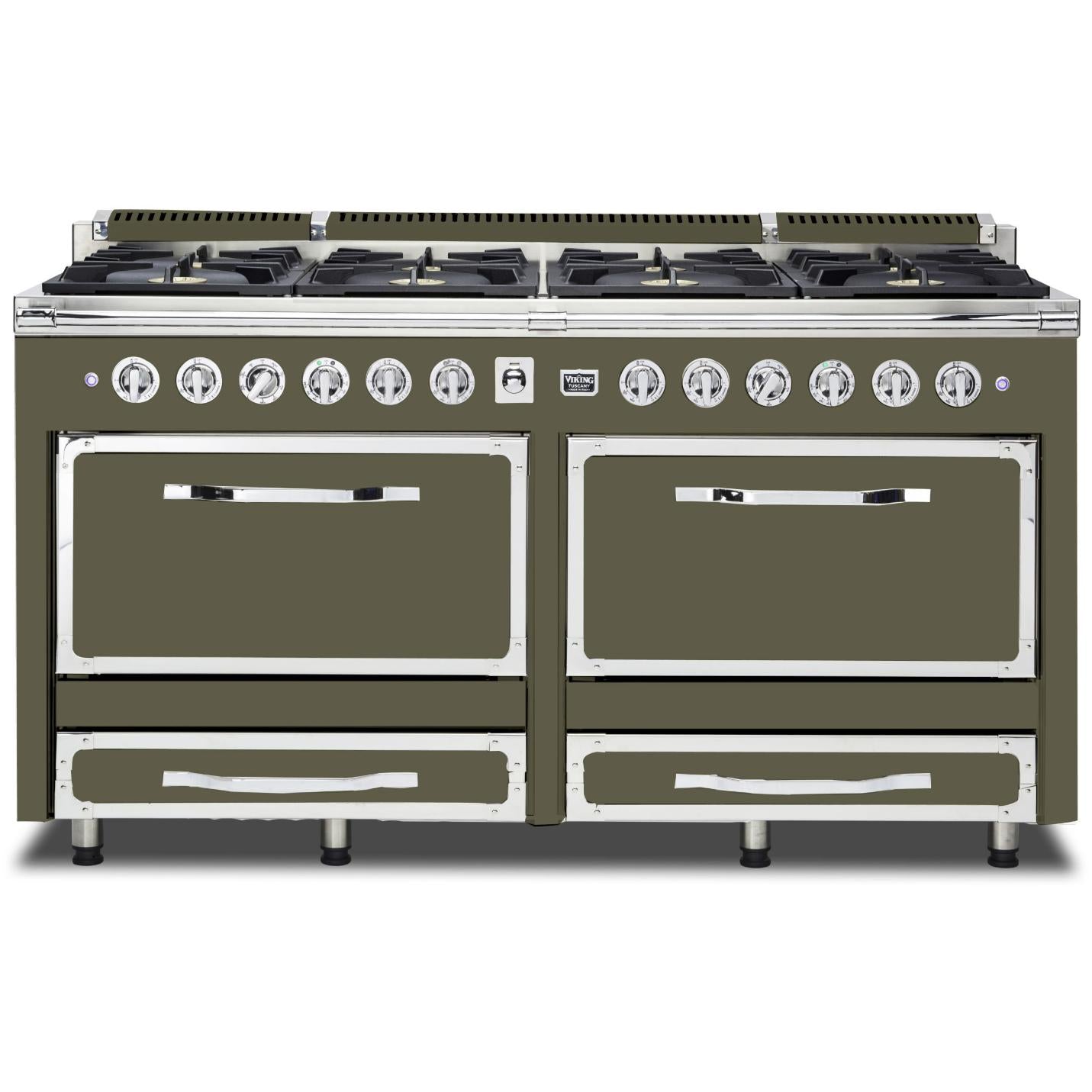 Viking 66-inch Freestanding Dual-Fuel Range with Convection Technology CTVDR661-8BMA IMAGE 1