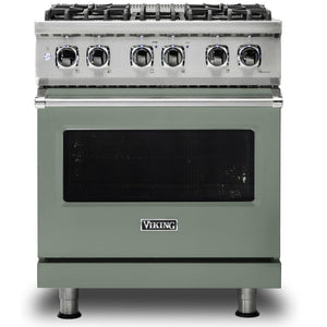 Viking 30-inch Freestanding Dual-Fuel Range with VariSimmer™ CVDR530-4BEU IMAGE 1