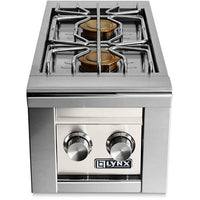 Lynx Professional Built-in Double Gas Side Burner LSB22GL-LP IMAGE 1
