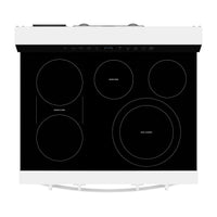 Whirlpool 30-inch Freestanding Electric Range with Air Cooking Technology YWFES7530RW IMAGE 5