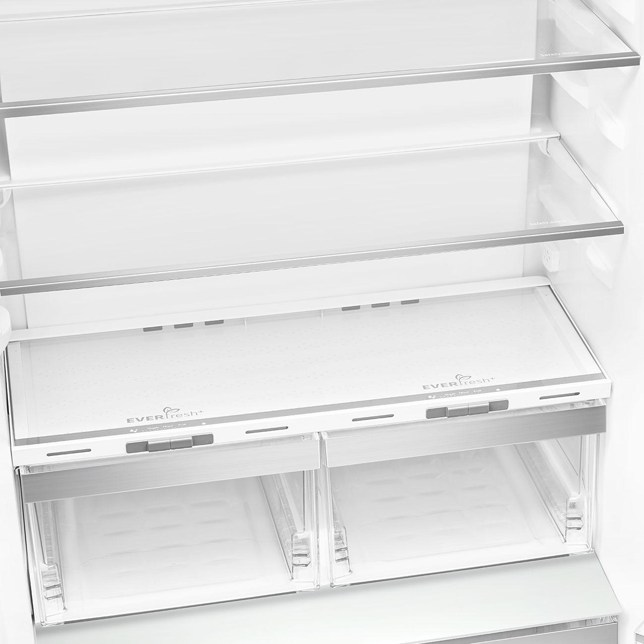 Smeg 30-inch, 16,2 cu. ft. Freestanding Bottom Freezer Refrigerator BM30URXI IMAGE 5