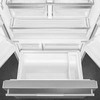 Smeg 36-inch Freestanding French 3-Door Refrigerator FD36UXIW IMAGE 4