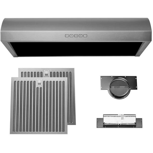 Hauslane 30-inch Convertible UC-B018 Under-Cabinet Range Hood UC-B018SS-30 IMAGE 7