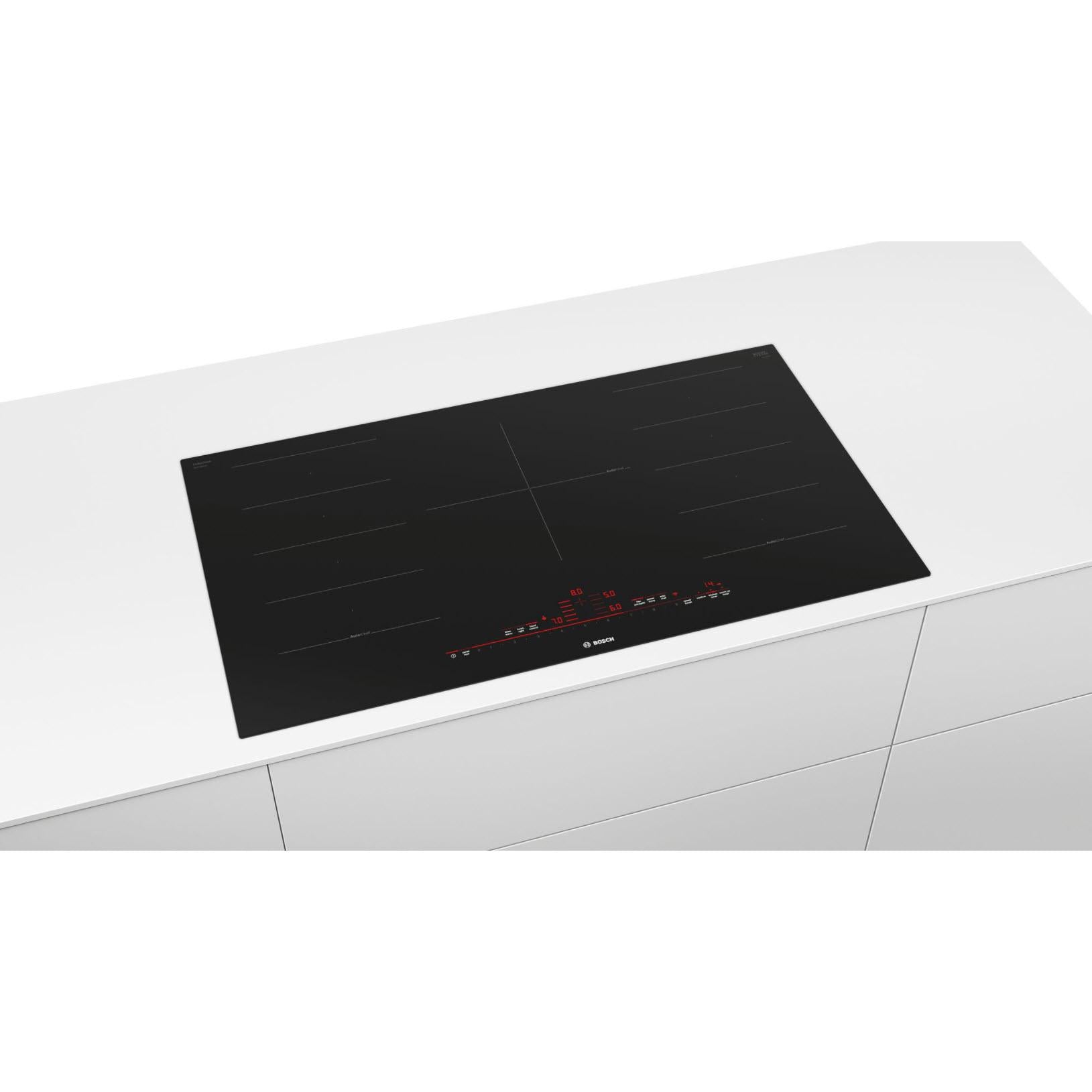 Bosch 36-inch Built-in Induction Cooktop with HomeConnect® NITP660UCBF IMAGE 4