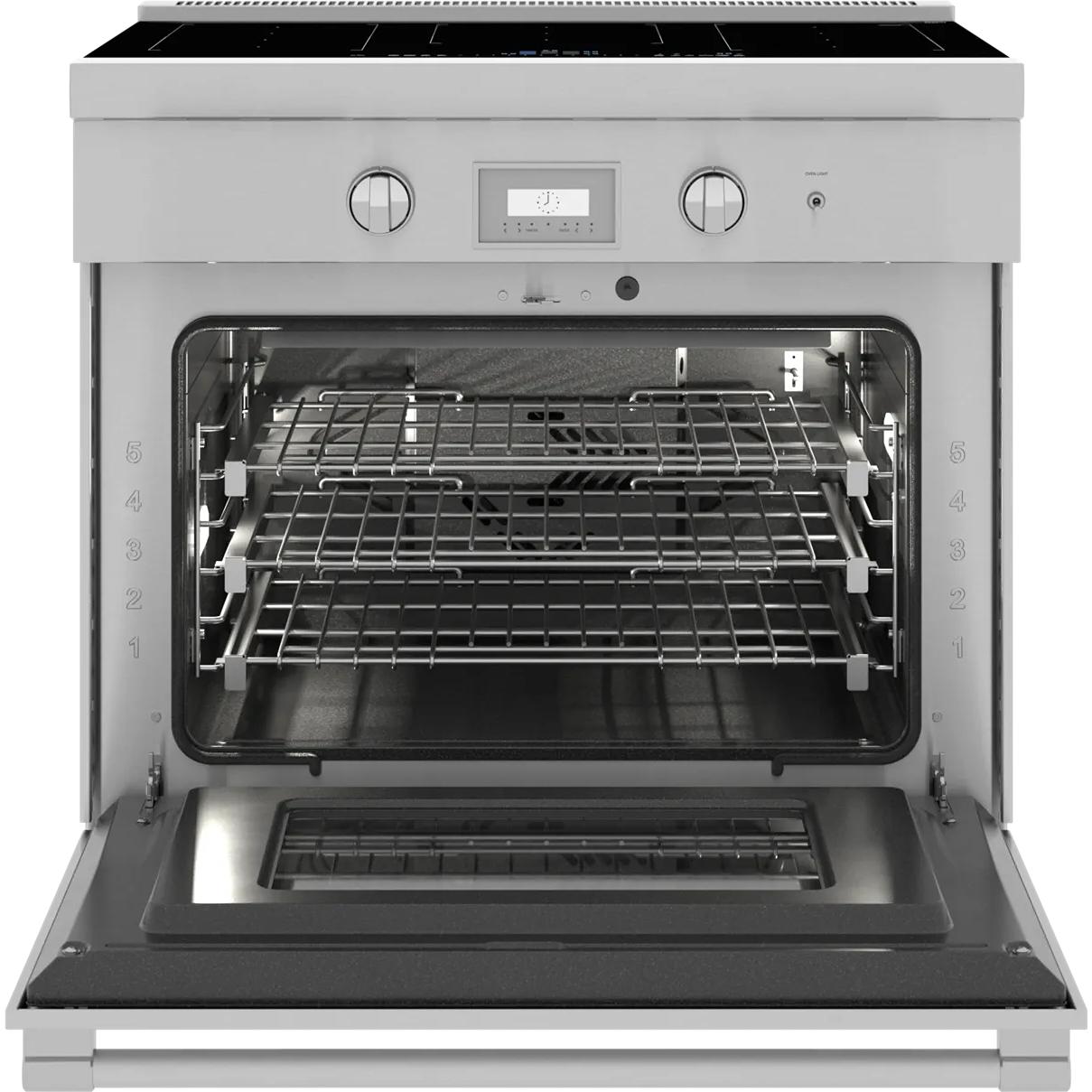 Thermador 36-inch Induction Range with HomeConnect PRI36LBHCBF IMAGE 2