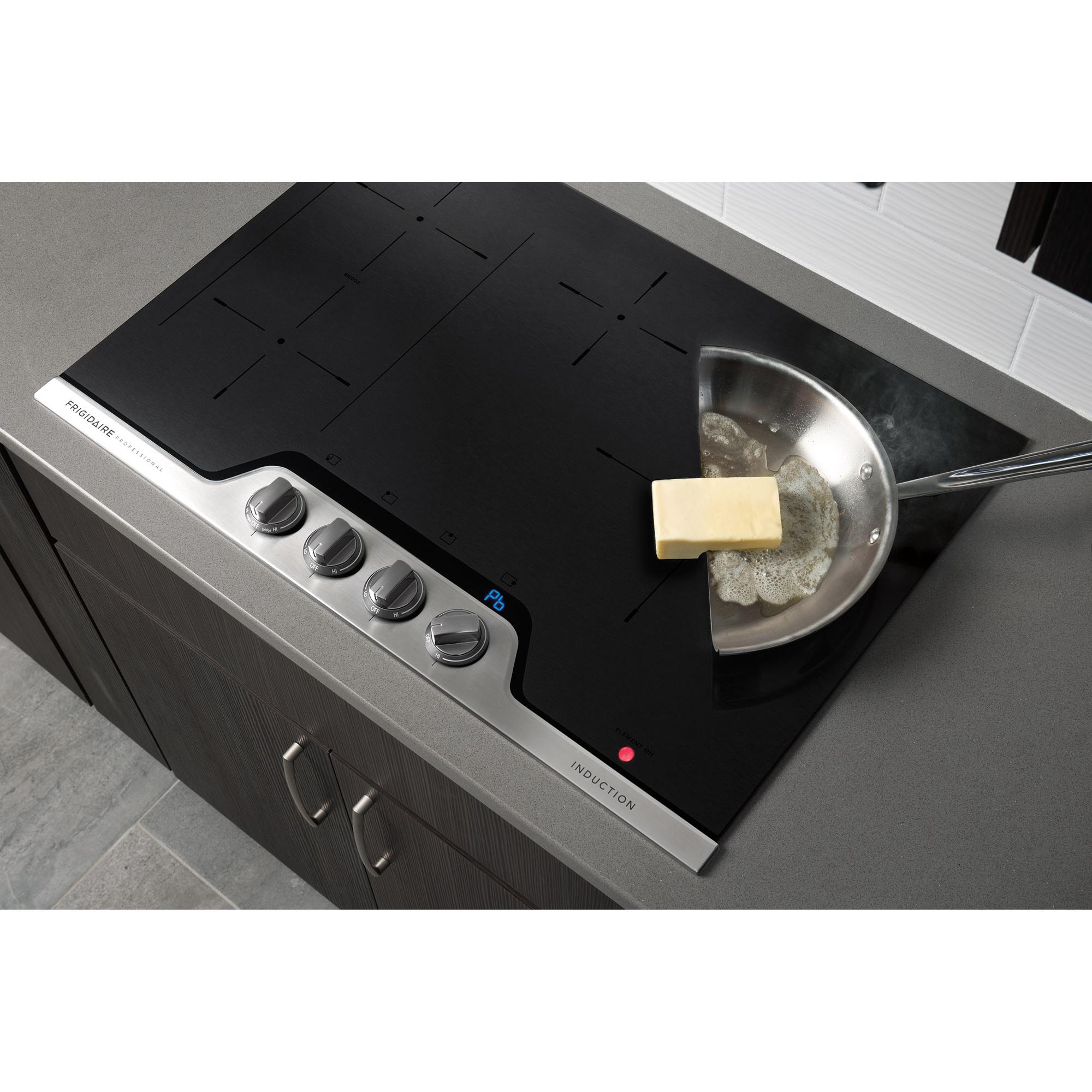 Frigidaire Professional 30-inch Built-In Induction Cooktop with Pro-Select® Controls FPIC3077RFBF IMAGE 3
