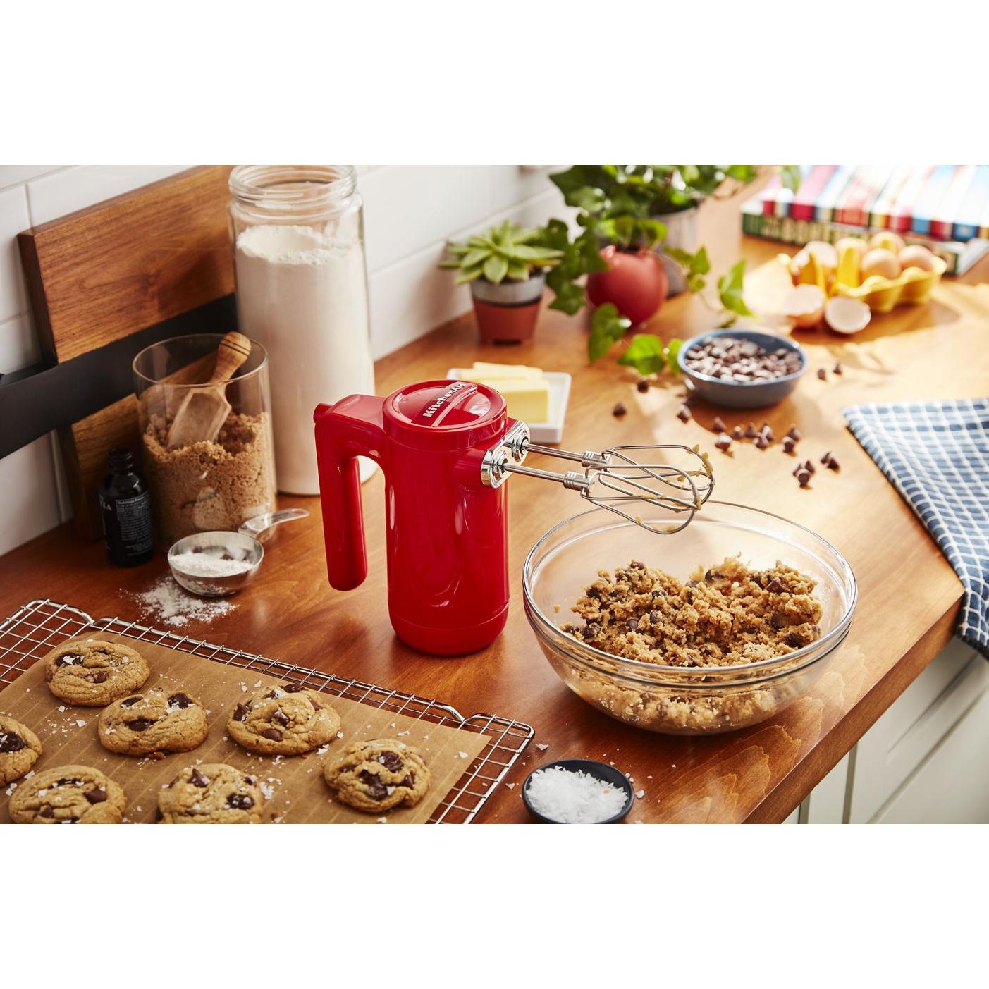 KitchenAid Cordless 7 Speed Hand Mixer KHMB732ERBF IMAGE 4