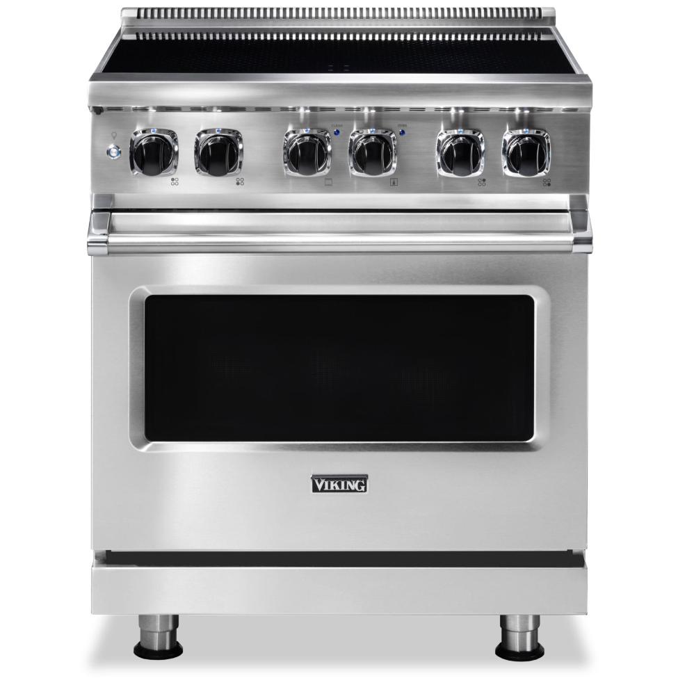 Viking 30-inch 5 Series Induction Range CVIR53024BSSBF IMAGE 1