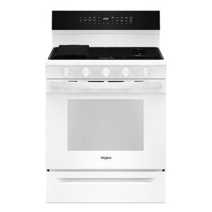 Whirlpool 30-inch Freestanding Gas Range with Air Fry Technology WFGS7530RW IMAGE 1