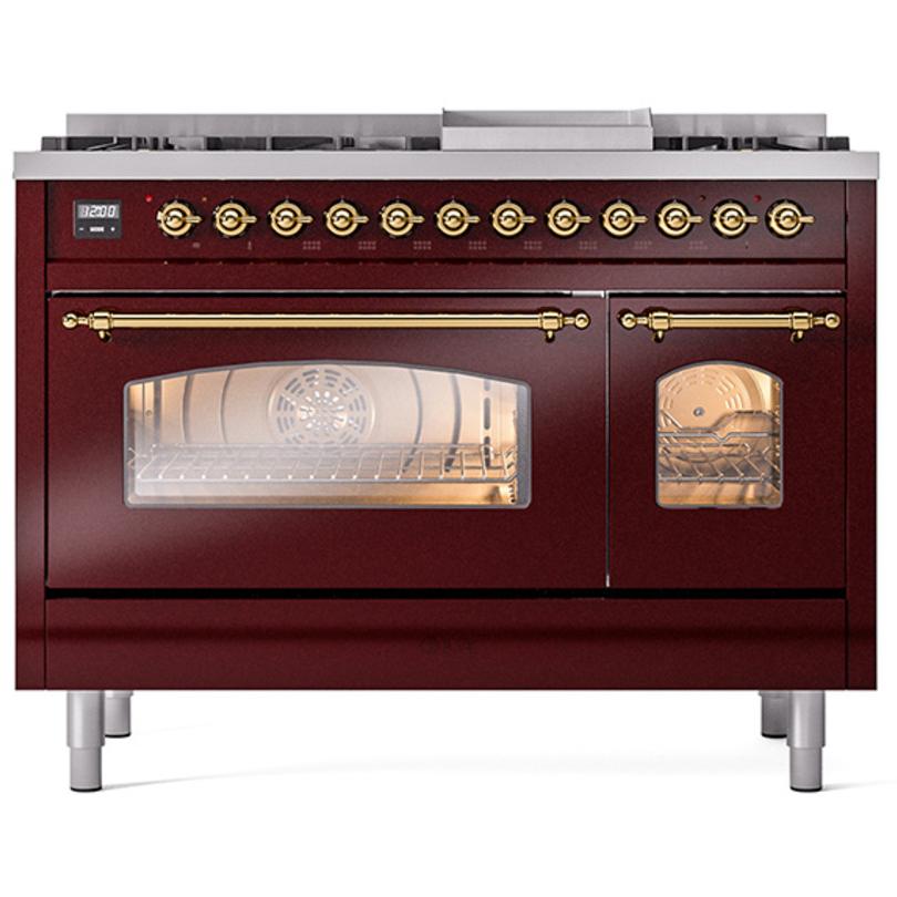 iLVE 48-inch Freestanding Dual Fuel Range UP48FNMPBUG IMAGE 2