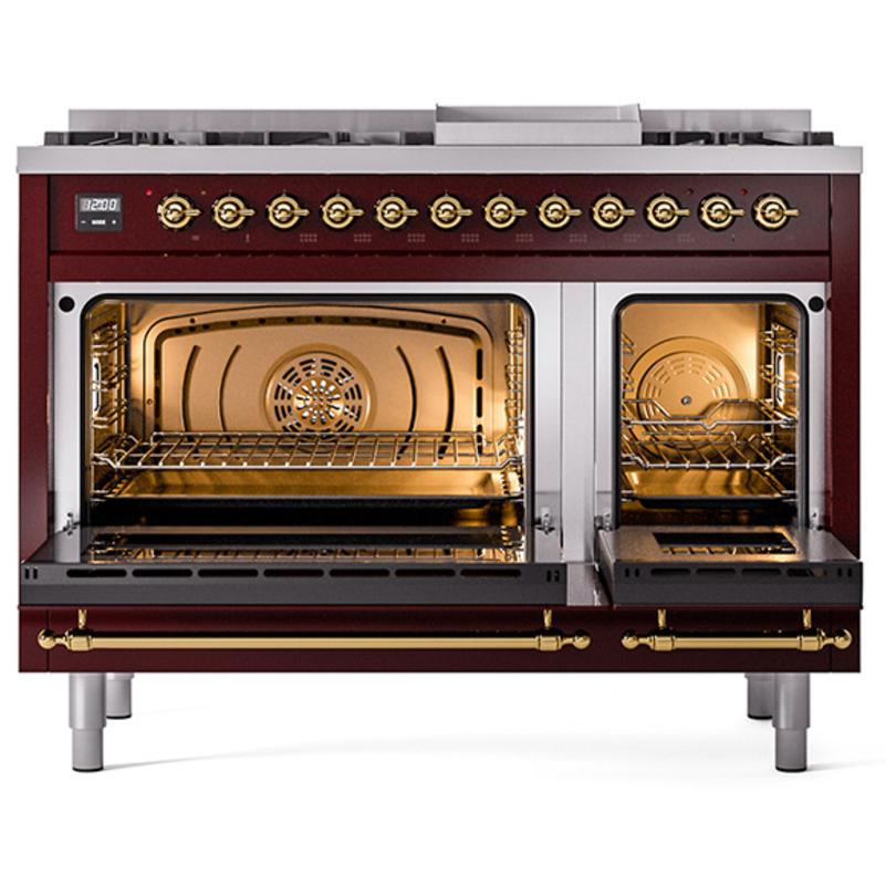 iLVE 48-inch Freestanding Dual Fuel Range UP48FNMPBUG IMAGE 3