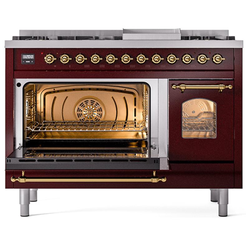 iLVE 48-inch Freestanding Dual Fuel Range UP48FNMPBUG IMAGE 4