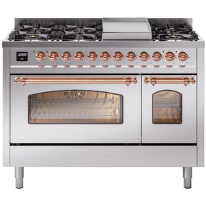 iLVE 48-inch Freestanding Dual Fuel Range UP48FNMPSSP IMAGE 1