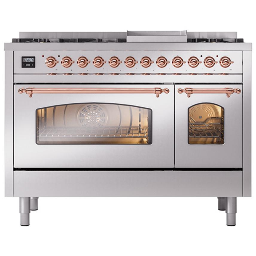 iLVE 48-inch Freestanding Dual Fuel Range UP48FNMPSSP IMAGE 2